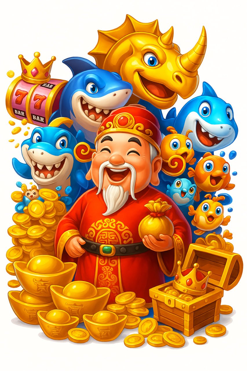 Windrawwin ငါးပစ်ဂိမ်း Dragon King Fish Shooting ကစားနည်းပြသောဥပမာပုံ